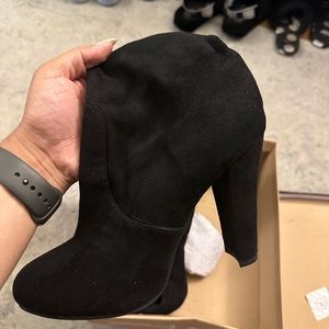 Knee High Black Boots Size 9 Zigosoho